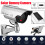 Solar Powered Dummy Camera CCTV Security Surveillance Cam Fake IR LED 2