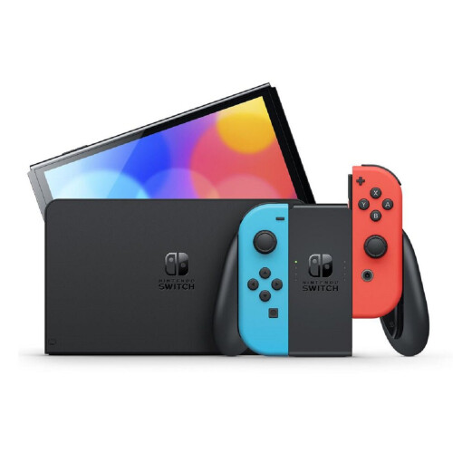 Nintendo Switch OLED 64GB (Neon) on OnBuy