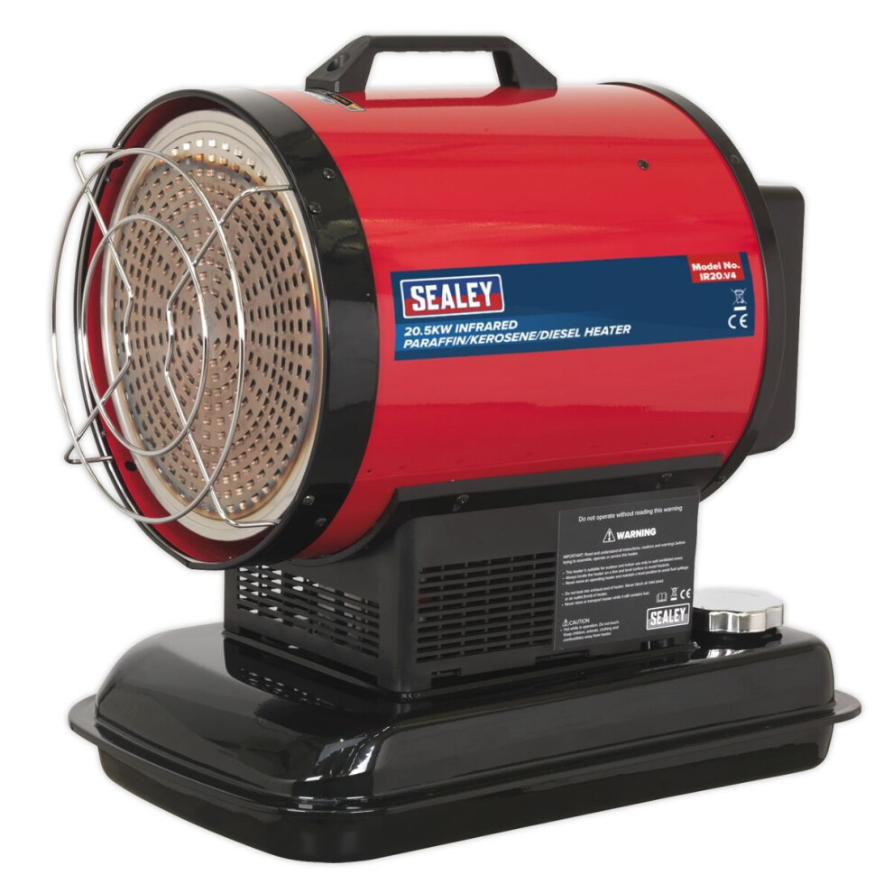 Sealey - Ir20 Infrared Paraffin/Kerosene/Diesel Heater 20.5Kw 230V
