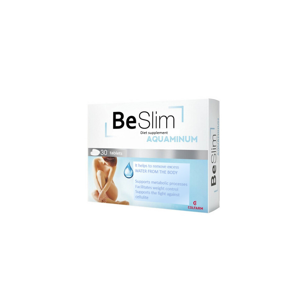 Be Slim Aquaminum SLIMMING WEIGHT LOSS Hydrominum 30 tab