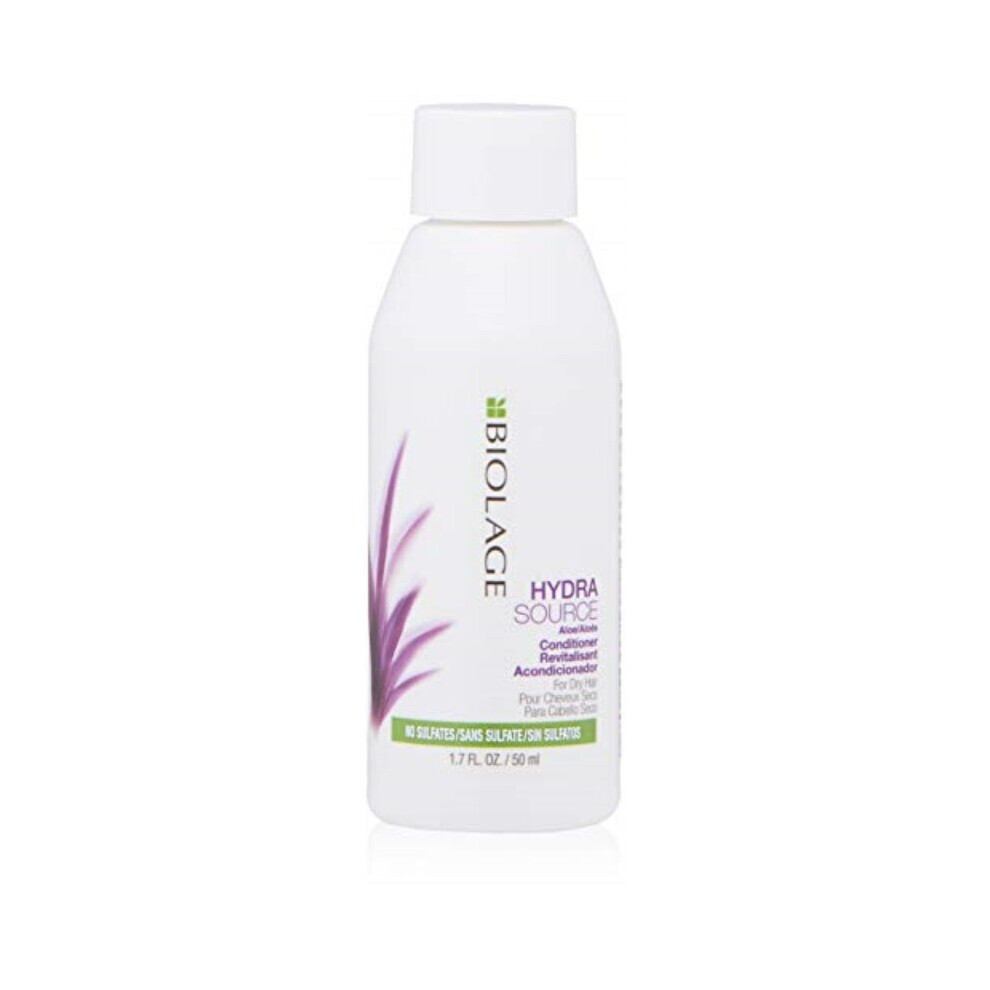 BIOLAGE Hydrasource Conditioning Balm | Hydrates, Nourishes & Detangles Dry Hair | Sulfate-Free | For Medium To Coarse Hair | 1.7 Fl. Oz.