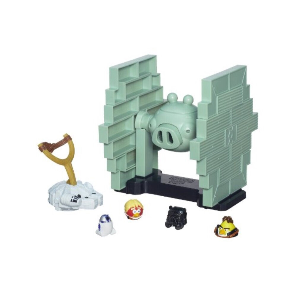 Star Wars Angry Birds Jenga Tie Fighter Stacking Game