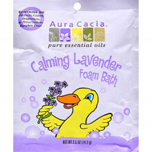 Aura Cacia, Schaumbad, Beruhigender Lavendel, 2,5 oz (70,9 g)