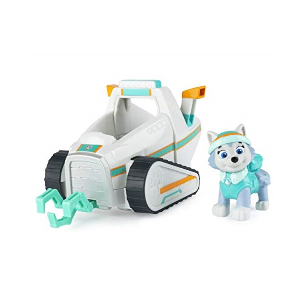 PAW Patrol, Everest?s Snow Plow Vehicle with Collectible Figure, for Kids Aged 3 and Up