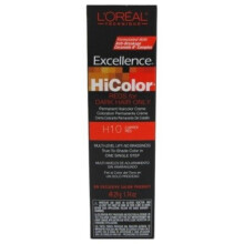 Loreal Excellence Hicolor H10 r?r kobberr?d 1,74 ounce (51 ml) (6 pakke)