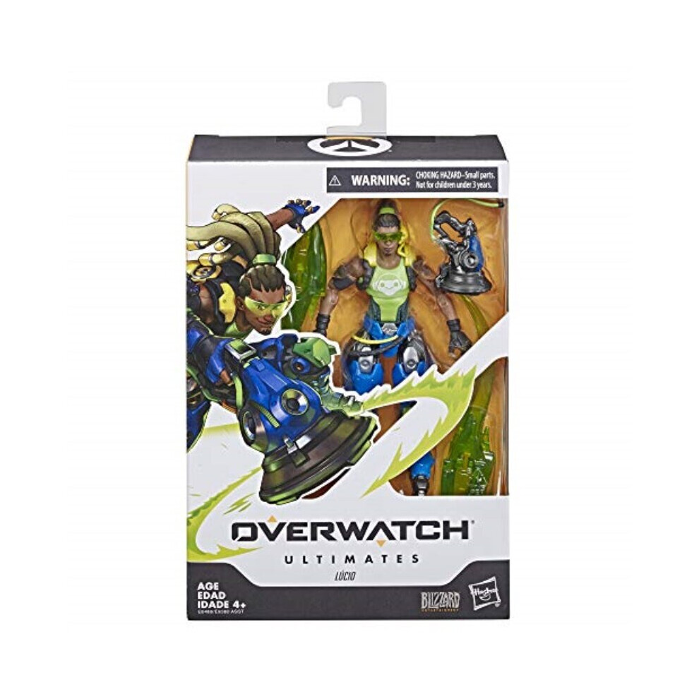 Hasbro Overwatch Ultimates Series Lucio 6 Collectible Action Figure