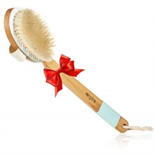 Kφrperbόrste mit Naturborsten vom Wildschwein und 45 cm langem Griff Sanftes und dennoch effektives Peeling.