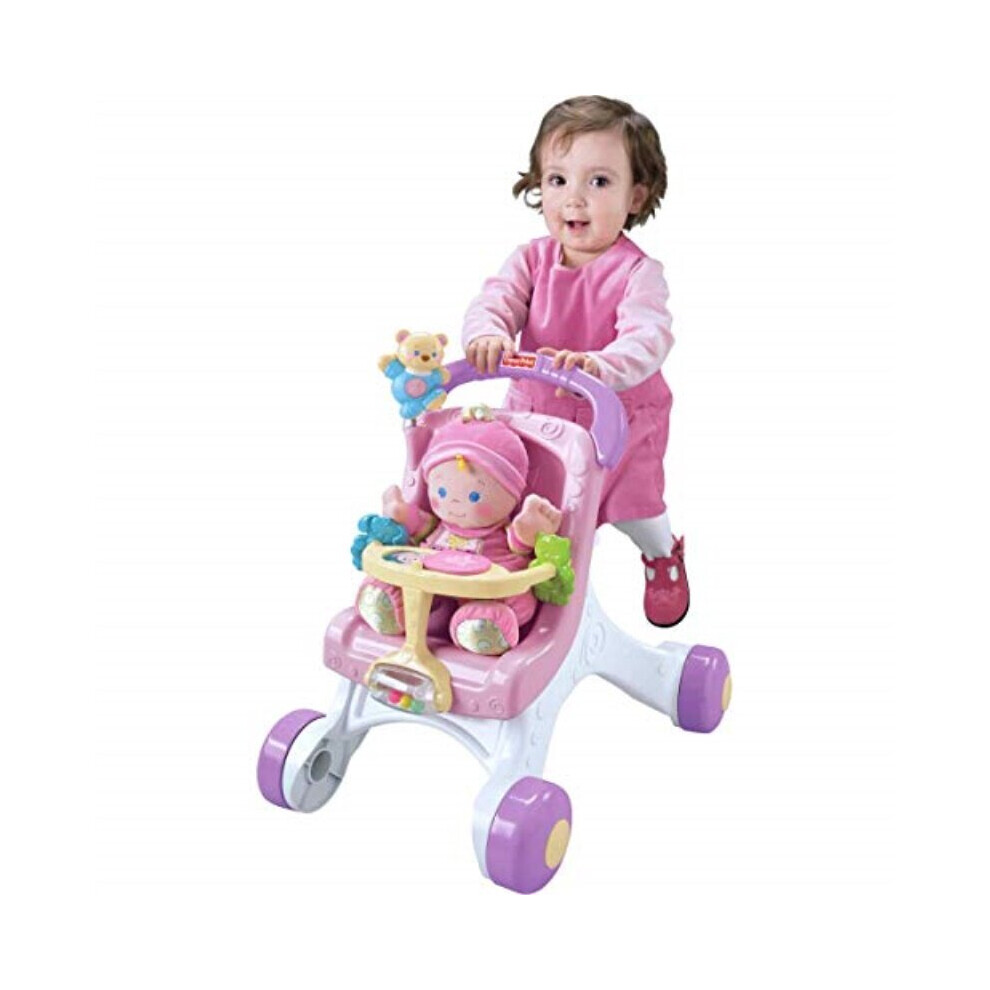 Fisher-Price Brilliant Basics Stroll-Along Walker, Standard Packaging