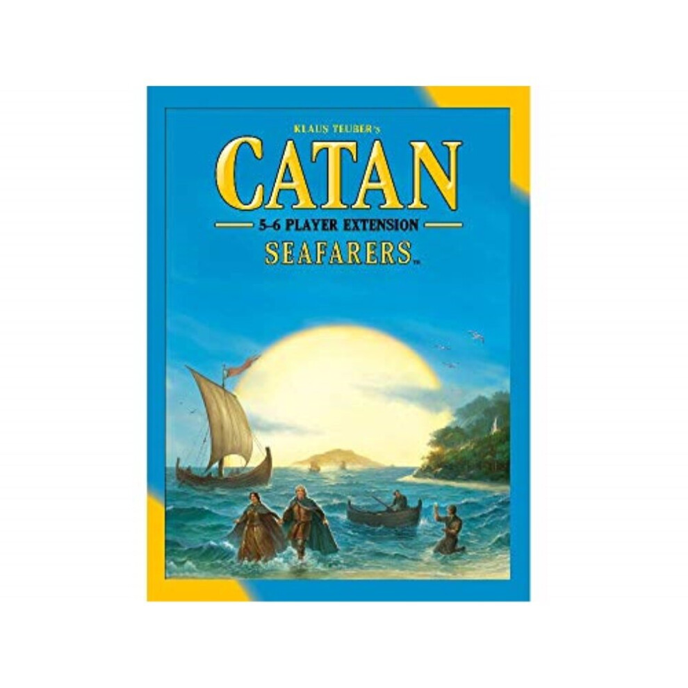 Catan Seafarers Board Game Extension Allowing a Total of 5 to 6 Players for The Catan Seafarer Expansion | Board Game for Adults and Family | Adventur