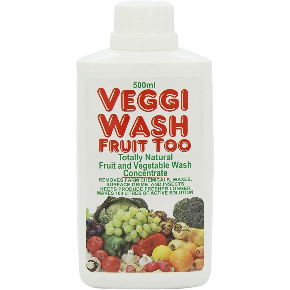 Food Safe | Veggie Wash - Concentrated | 1 X 500Ml