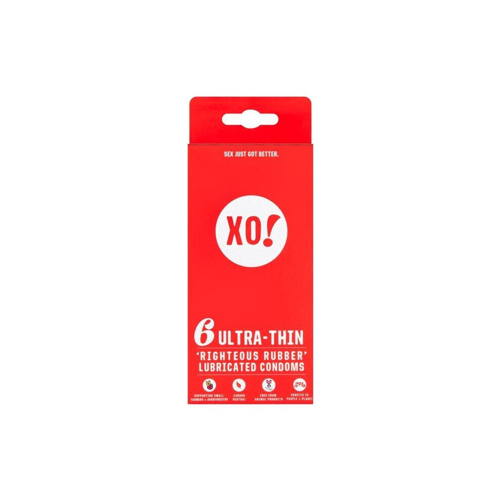 Xo | Ultra Thin Righteous Rubber Condoms | 1 X 6Pk