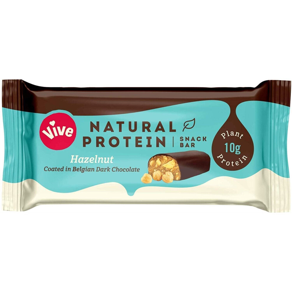 Vive | Natural Indulgent Protein Snack Bar Hazelnut | 1 X 49G