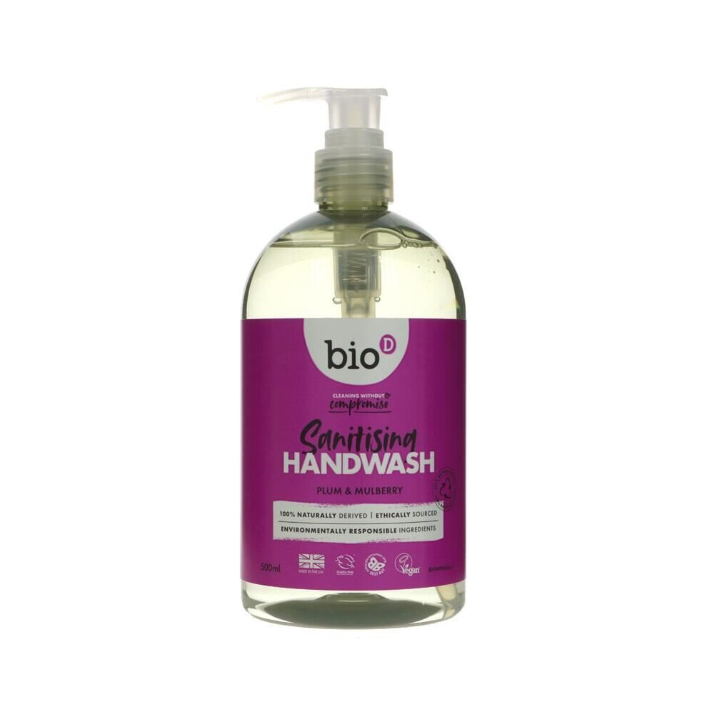 Bio D | Handwash - Plum & Mulberry | 1 X 500Ml
