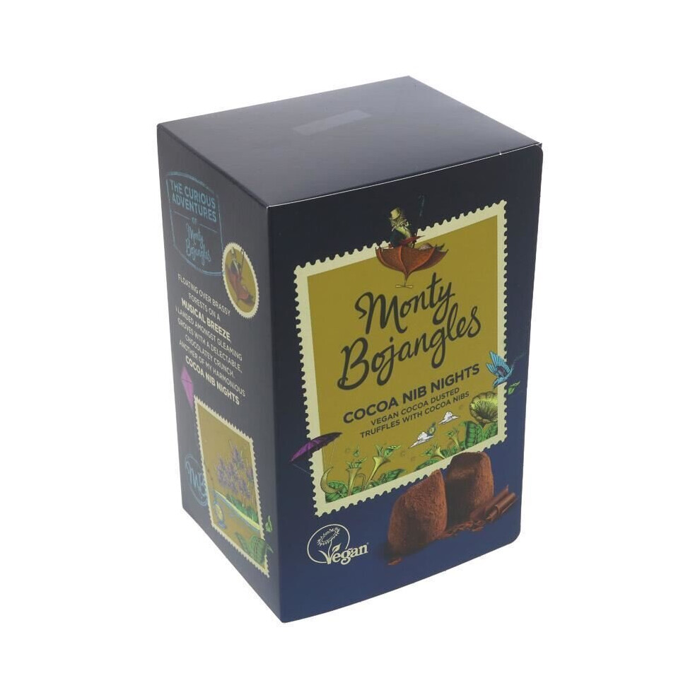 Monty Bojangles | Cocoa Nib Nights Vegan Truffle | 1 x 180g