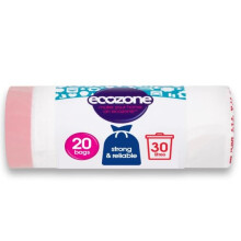 Ecozone | Biodegradable Bin Liners 30Ltr | 1 x 20s