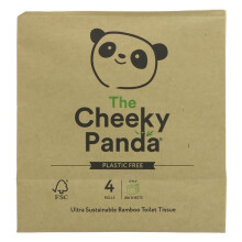 The Cheeky Panda | Toilet Tissue 4 Pack | 1 x 4 Rolls