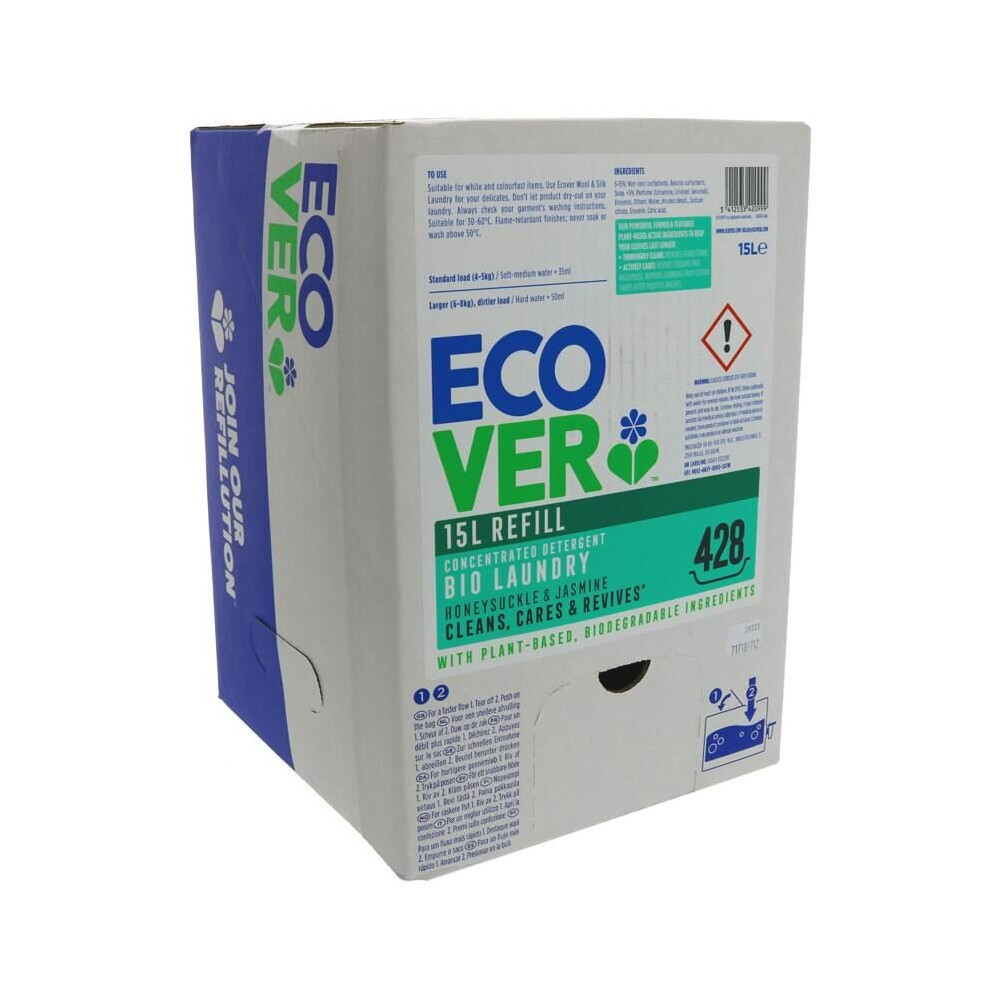 Ecover | Laundry Liquid - Bio | 1 X 15L