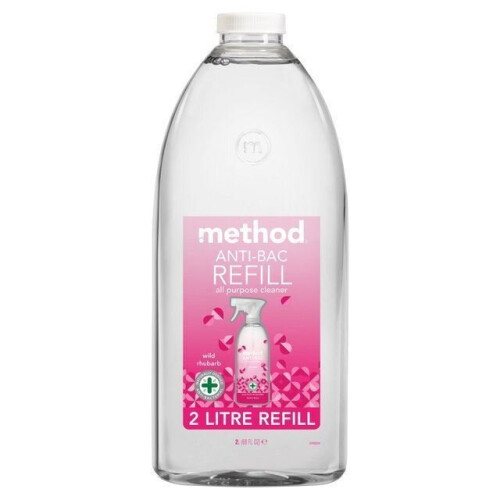 Method Method | Antibac Rhubarb Cleaner Refil | 1 x 2ltr