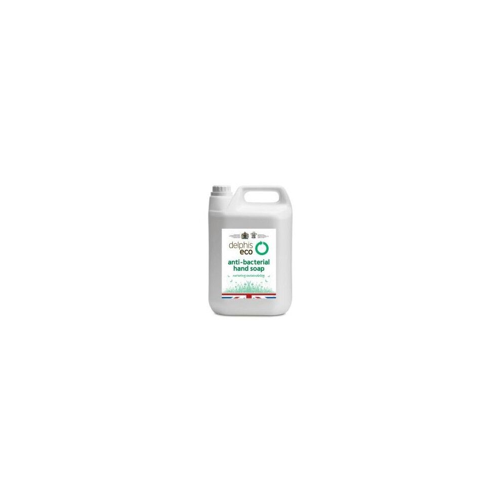 Delphis Eco | Anti Bacterial Hand Soap Refill | 1 X 5Ltr