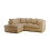 Furniture 786 (coffee, Left Hand) Porto Jumbo Cord Corner Sofa 1
