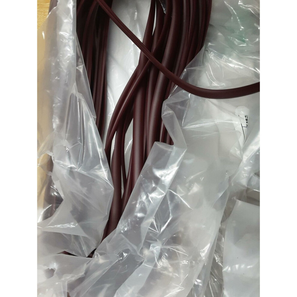 Caravan/Motorhome Awning Rail 12Mm Insert/Trim Metre Infill Strip Burgundy 7421122770498