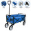 Bolderkar Opvouwbaar - Blauw 1