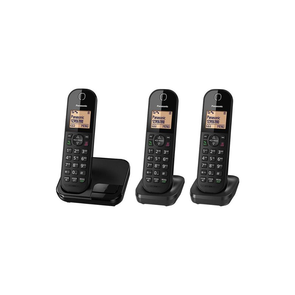 Panasonic KX-TGC413EB Digital Triple Handsets Cordless Phone