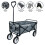 Faltbarer Gartenwagen – Grau 1