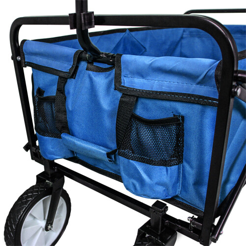 Bolderkar Opvouwbaar - Blauw 2