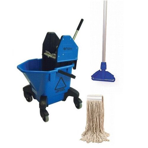 Kentucky 20L Bucket & Mop Set Blue 12oz  ~ Set