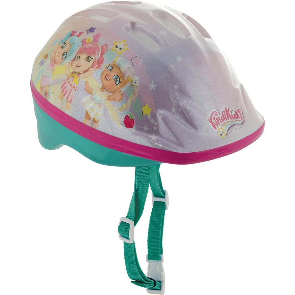 MV Sports Girls' Kindi Kids Safety Helmet Multicolour