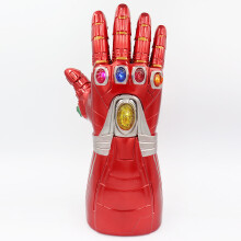(For Kid) Avengers Endgame Iron Man Infinity Gauntlet LED Gloves Adult Tony Stark Props