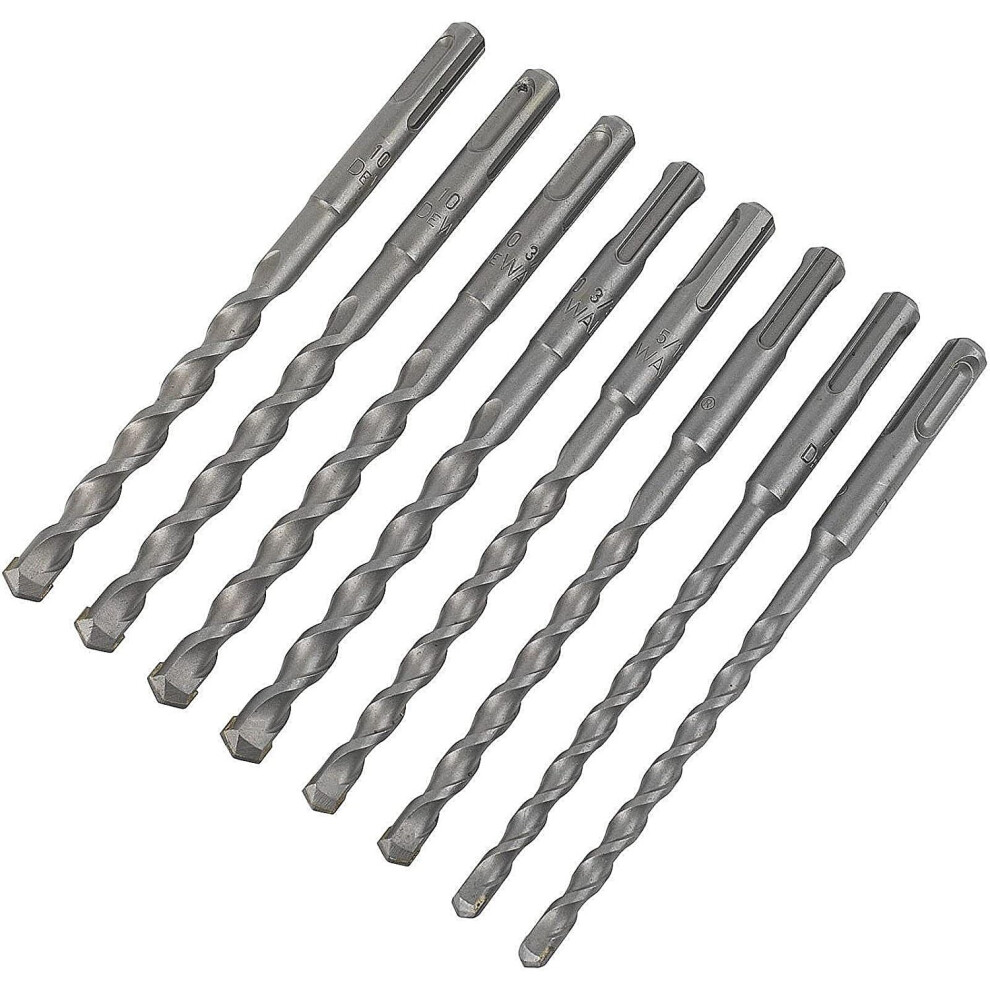 Dewalt Sds Plus Drill Bit Set, Dt60300 Qz (8 Pieces) 7421122769805