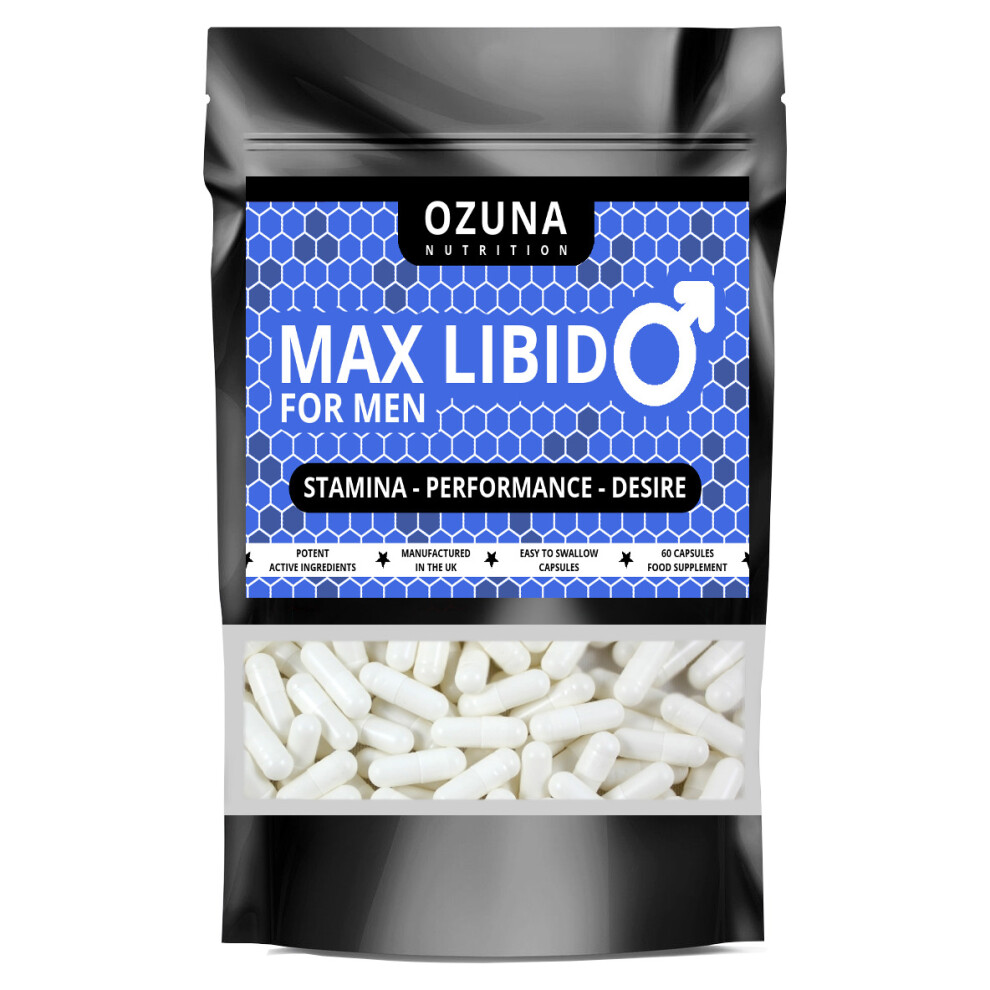 SEX PILLS FOR MEN Max Libido (MAX STRENGTH) Stamina Performance Virility