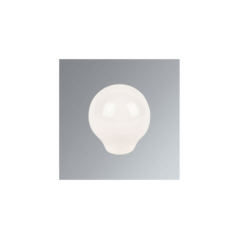 Traditional Cabinet Door Ball Knob Porcelain White 33mm (Pack of 6)