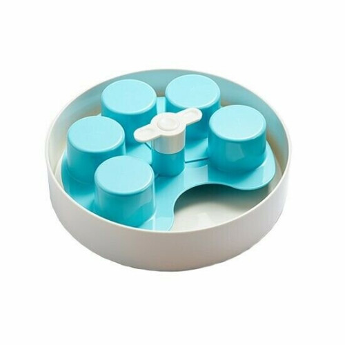 PetSafe SPIN INTERACTIVE FEEDER PALETTE WHITE 2