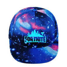 (Fortnite Luminous) Fortnite Baseball Cap Adjustable Snapback Hip-Pop Hat Sport Logo Printing Unisex