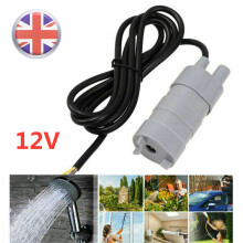 12V Water Pump Submersible Caravan Camper Motorhome High Flow Whale Pump 12 Volt
