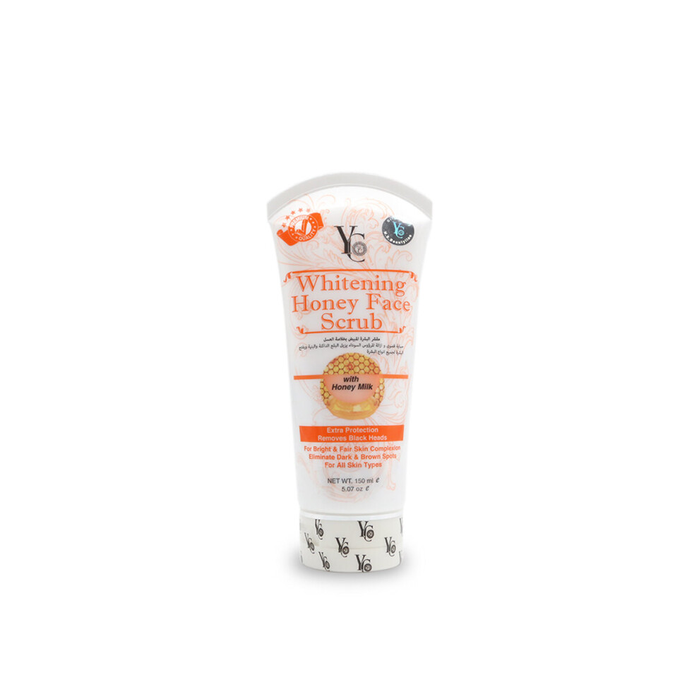 Yong Chin Honey Milk Facial Scrub - Exfoliating & Moisturizing 150Ml