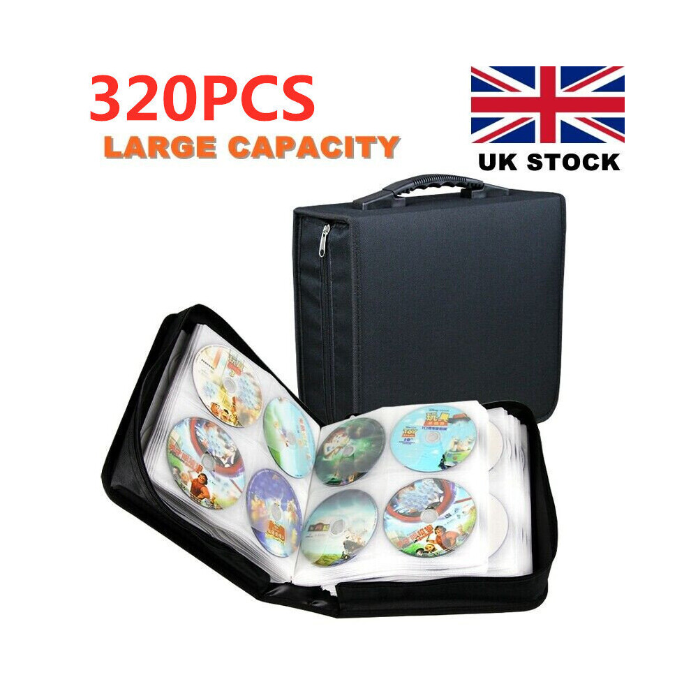 Disc CD DVD Organizer Holder Storage Case Bag