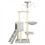 (Light gray) Large Multilevel Cat Tree Scratching Post Kitten Climbing Tower Activity Centre 1