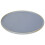 Premier Housewares Blue Glazed Porcelain Dinner Plate,Raised Side Plate With Flat Base,Coordinates With Dinnerware Sets 2