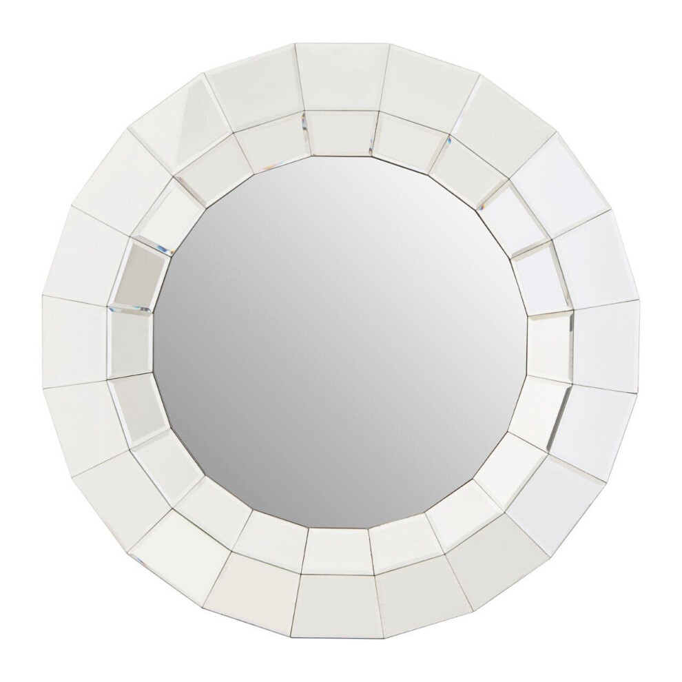 Premier Housewares Puzzle Round Wall Mirror