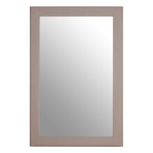Large Wall Mirror, Grain Pattern Grey Frame Mirror for Home, Office, Closet