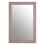 Premier Housewares Large Wall Mirror, Grain Pattern Grey Frame Mirror for Home, Office, Closet 1