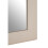 Premier Housewares Large Wall Mirror, Grain Pattern White Frame Mirror for Home, Office, Closet 5
