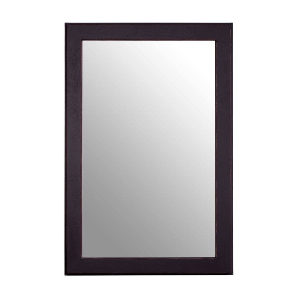 Premier Housewares Heritage Black Wall Mirror