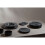 Premier Housewares Nordic Black Faux Marble Dinner Plate, Durable Dinner Plate For Dinner, Versatile Deep Dinner Plate 4