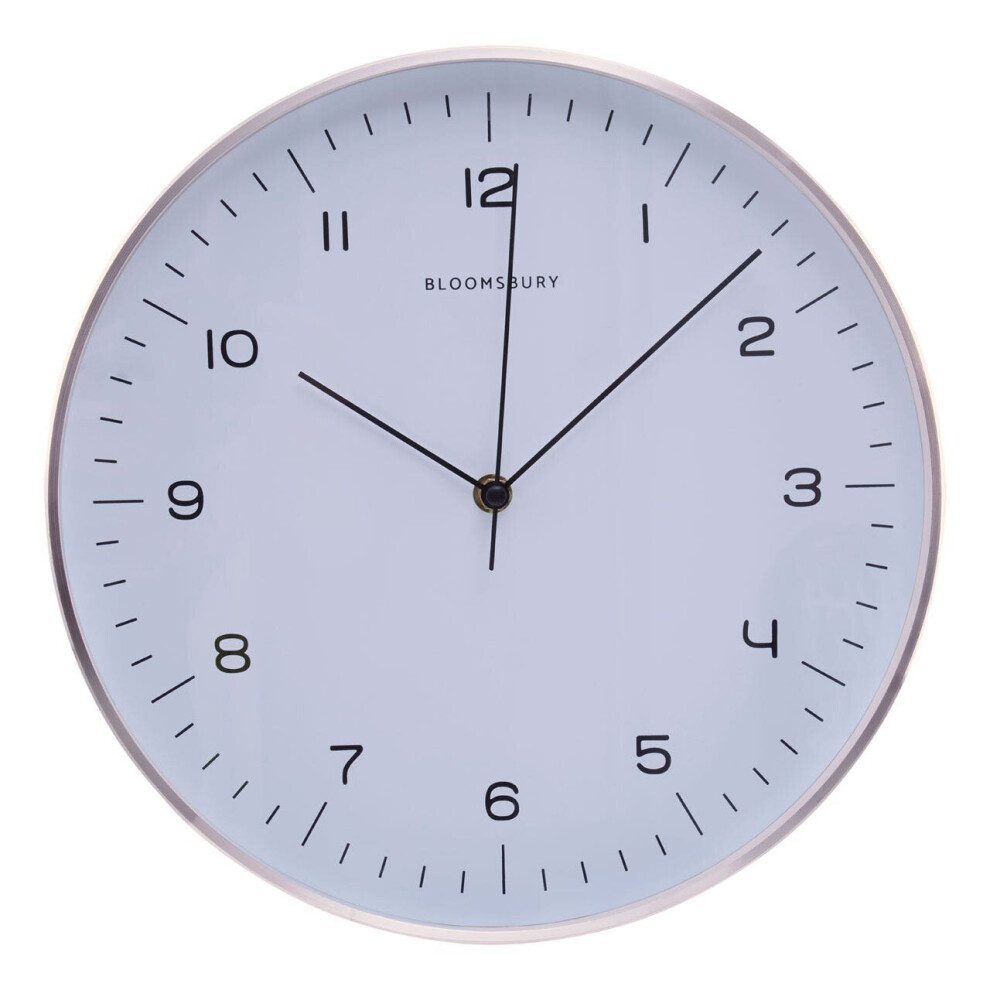 Premier Housewares Elko Round Copper Finish Wall Clock