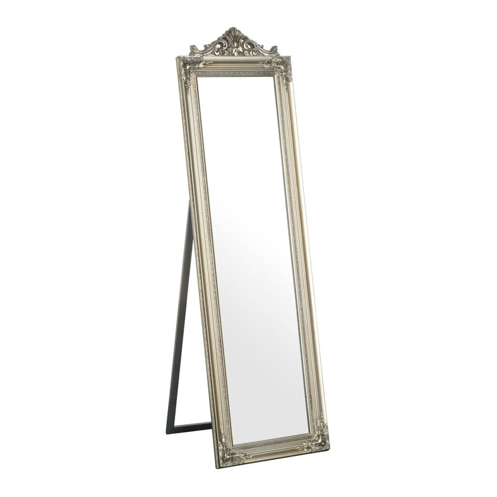 Premier Housewares Boudoir Silver Floorstanding Mirror